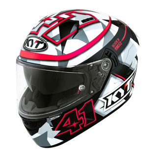 KYT NF-R Espargaro Helmet - Fuxia