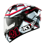KYT NF-R Espargaro Helmet - Fuxia