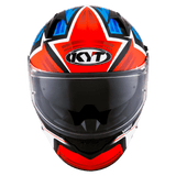 KYT NF-R Artwork Helmet - Red Blue