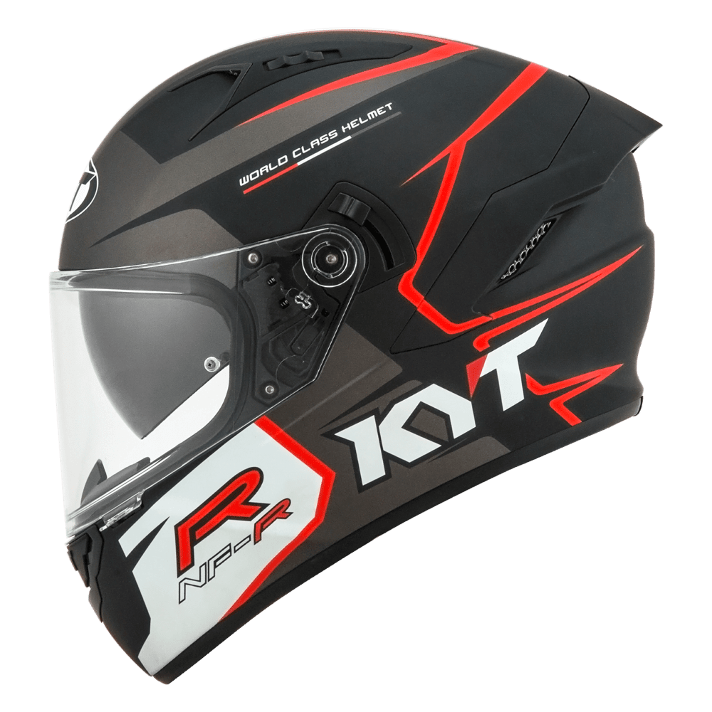 KYT NF-R Track Helmet - Matte Grey