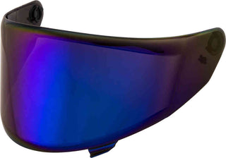 KYT NF-R/NX Race Replacement Visors - Iridium Blue