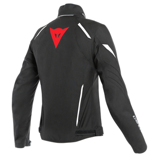 Dainese Laguna Seca3 Lady D-Dry Jacket - Black/Lava-Red/White