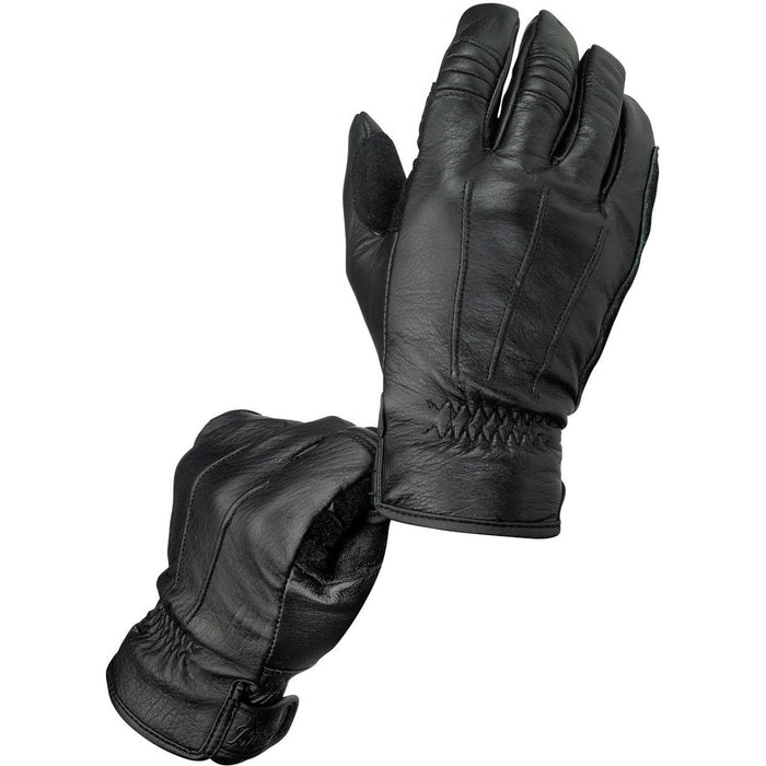 Biltwell Work Motorcycle Gloves - Black - MotoHeaven