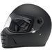 Biltwell Lane Splitter Helmet - Flat Black - MotoHeaven