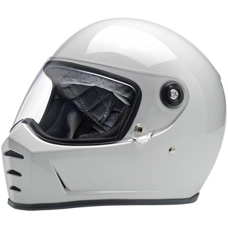 Biltwell Lane Splitter Helmet - Gloss White - MotoHeaven