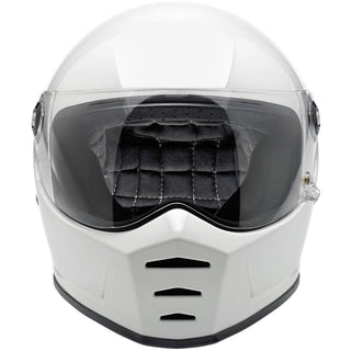 Biltwell Lane Splitter Helmet - Gloss White - MotoHeaven