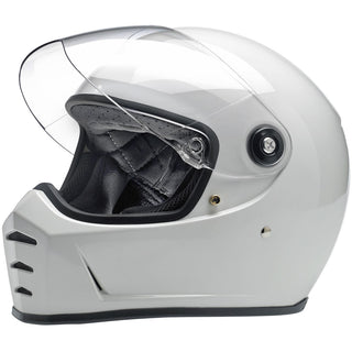 Biltwell Lane Splitter Helmet - Gloss White - MotoHeaven