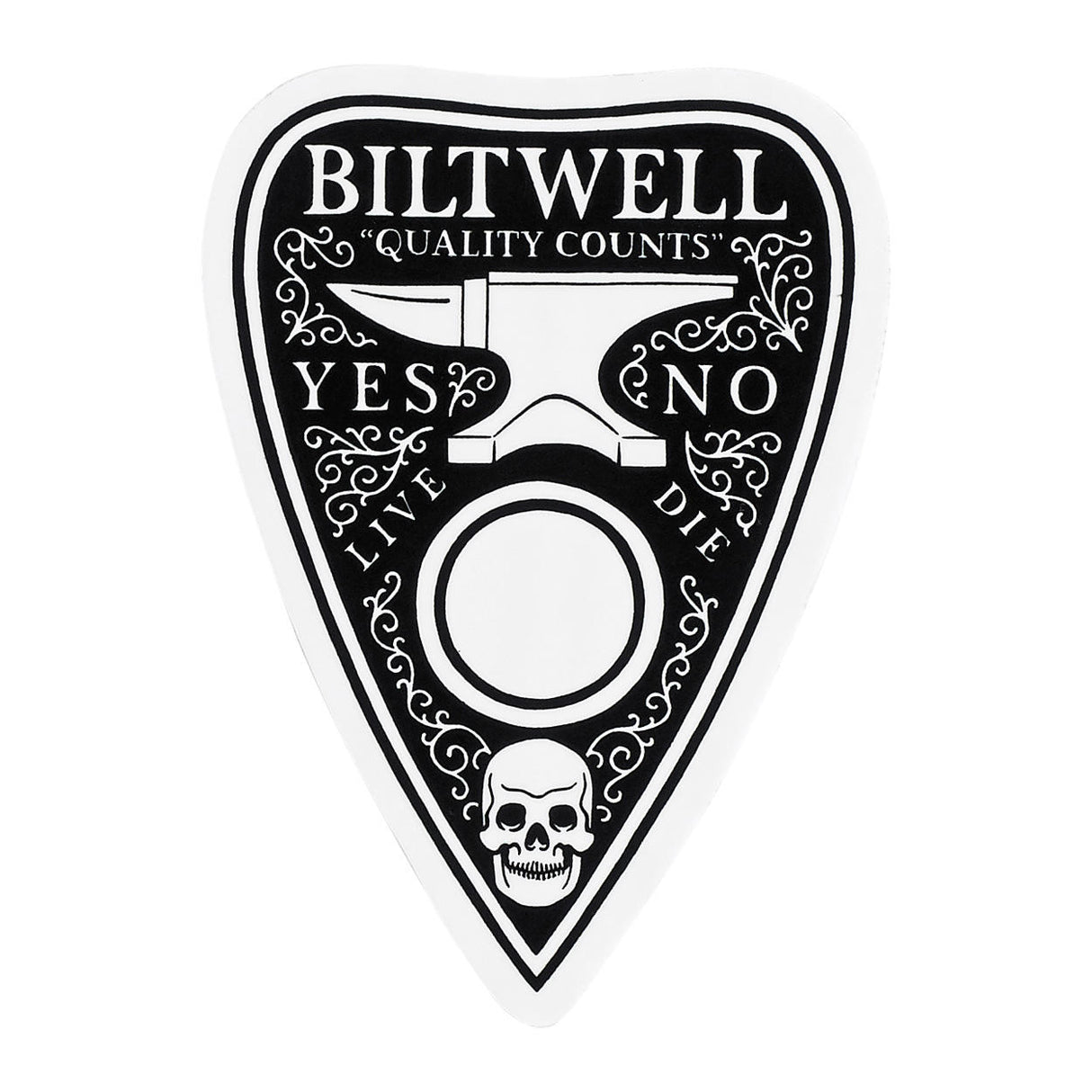 Biltwell Giant Sticker pack - Black/White - MotoHeaven