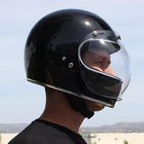 Biltwell Bubble Shield Anti Fog - Clear - MotoHeaven