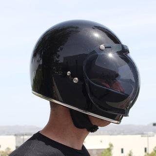 Biltwell Bubble Shield Anti Fog - Smoke - MotoHeaven