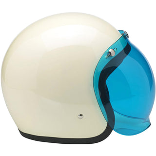 Biltwell Bubble Shield Anti Fog - Blue - MotoHeaven