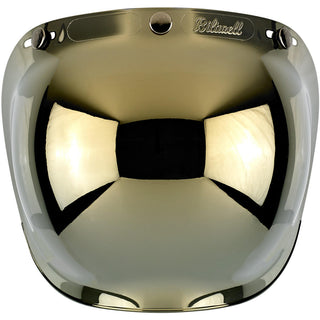 Biltwell Bubble Shield Anti Fog - Gold Mirror - MotoHeaven
