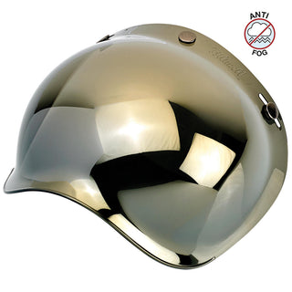Biltwell Bubble Shield Anti Fog - Gold Mirror - MotoHeaven