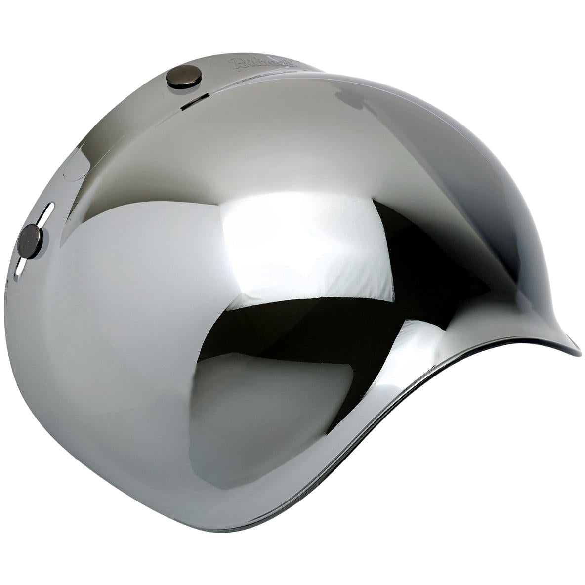 Biltwell Bubble Shield Anti Fog - Chrome Mirror - MotoHeaven