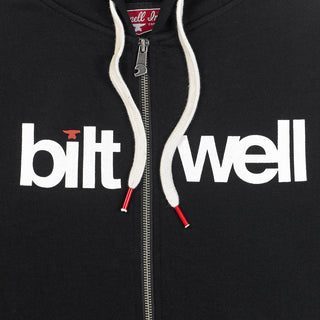 Biltwell Men's Helvetica Thin Hoodie - Black - MotoHeaven