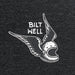 Biltwell Men's Wings Thin Hoodie - Black/Grey - MotoHeaven