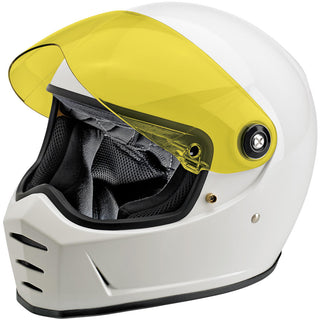 Biltwell Lane Splitter Anti Fog Shield - Yellow - MotoHeaven
