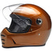 Biltwell Lane Splitter Helmet - Gloss Copper - MotoHeaven