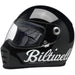 Biltwell Lane Splitter Helmet - Gloss Factory Black - MotoHeaven