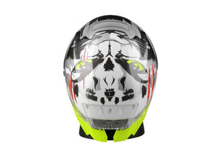 Lazer Rafale SR Evo Flying Tiger Helmet - Grey White/Yellow Fluo