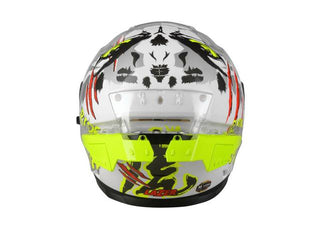 Lazer Rafale SR Evo Flying Tiger Helmet - Grey White/Yellow Fluo