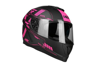 Lazer Rafale SR Evo Roadtech Helmet - Black/Pink Matt