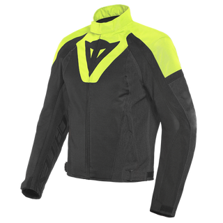 Dainese Levante Air Tex Jacket - Black/Fluo-Yellow/Black