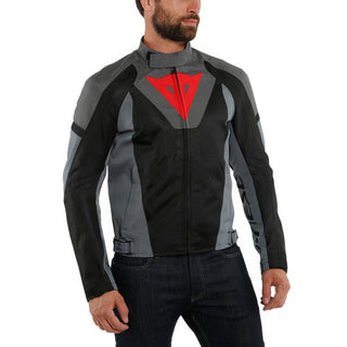 Dainese Levante Air Tex Jacket - Black/Anthracite/Charcoal-Grey