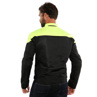 Dainese Levante Air Tex Jacket - Black/Fluo-Yellow/Black