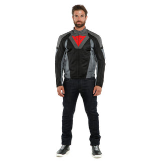 Dainese Levante Air Tex Jacket - Black/Anthracite/Charcoal-Grey