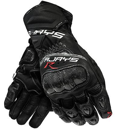 Rjays Men's Long Cobra 2 Carbon Gloves - Black