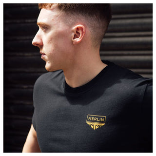 Merlin Truro Signature T-Shirt - Black