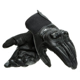 Dainese Mig 3 Unisex Leather Gloves - Black/Black