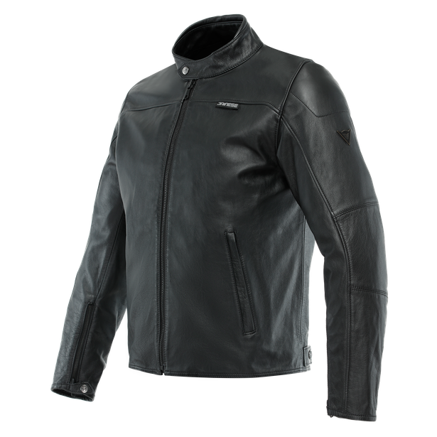 Dainese Mike 3 Leather Jacket - Black