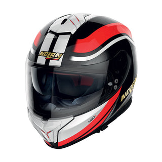 Nolan N80-8 50Th Anniversary N-Com 26 Helmet - Black/White/Red