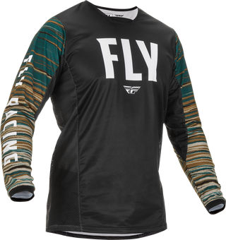 FLY Racing Kinetic Jersey 2022 Wave Blk Rum