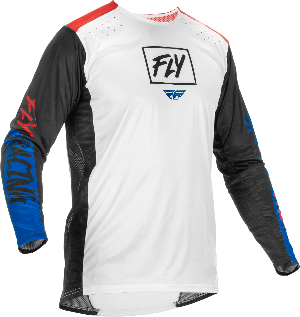 FLY Racing Lite Jersey 2022 Red Wht Blu