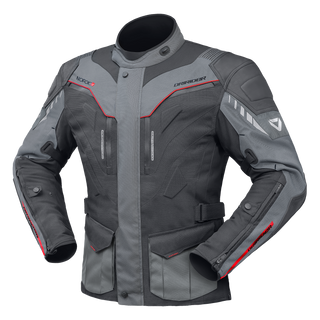 Dririder Nordic V Textile Motorcycle Jacket - Dark Grey