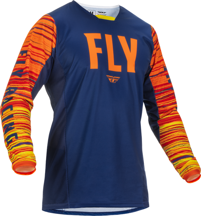 FLY Racing Kinetic Jersey 2022 Wave Nvy Org