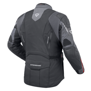 Dririder Nordic V Textile Motorcycle Jacket - Dark Grey