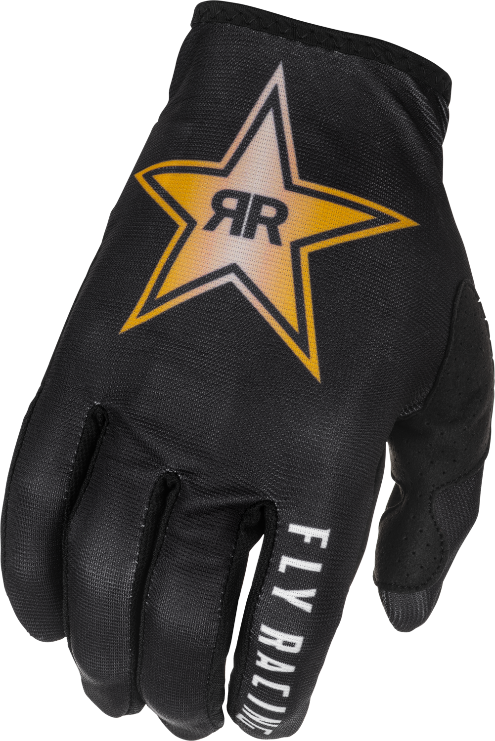 FLY Racing Lite Glove 2022 Rockstar Blk Gld