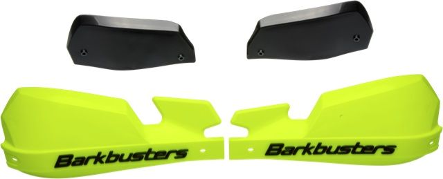 Barkbusters Vps Plastic Guards Only - Yellow Hiviz With Deflectors In Black