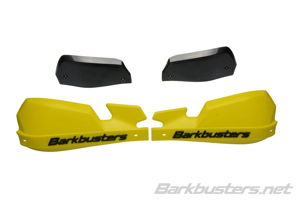 Barkbusters Vps Plastic Guards Only - Yellow With Deflectors In Black