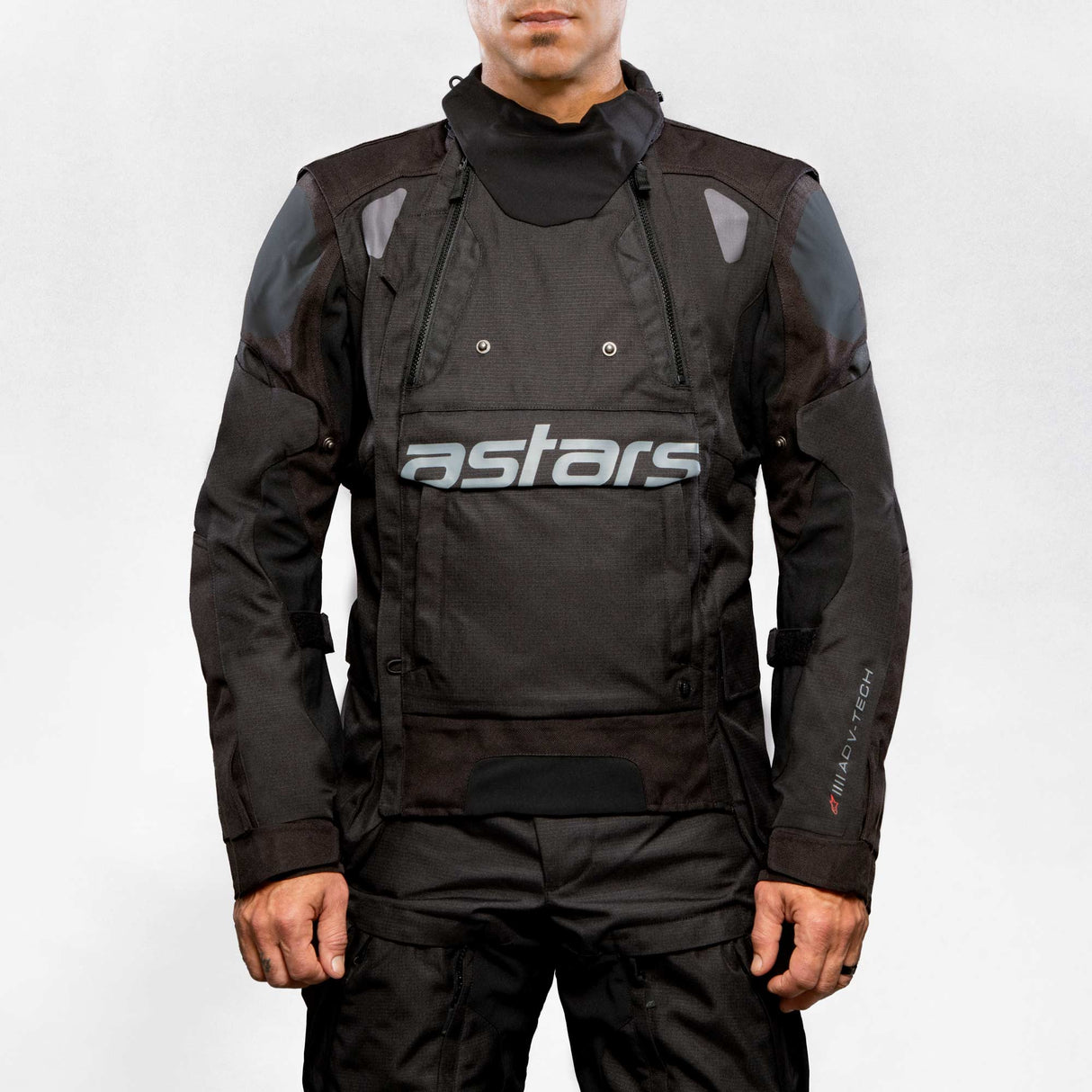 Alpinestars Halo Drystar Adventure Jacket - Black/Black