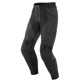 Dainese Pony 3 Leather Pants - Black-Matt