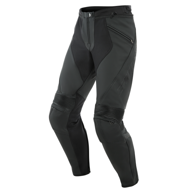 Dainese Pony 3 Perforated Leather Pants - Black