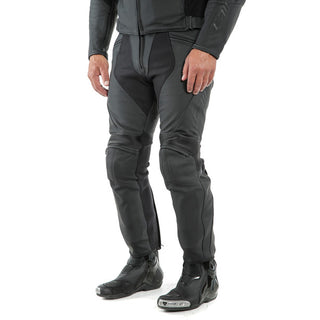 Dainese Pony 3 Perforated Leather Pants - Black