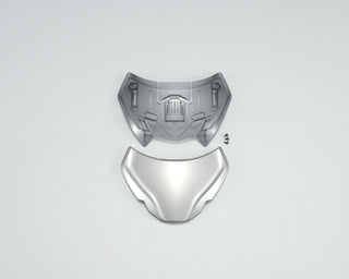 Shoei GT-Air II Lower Air Intake - Light Silver