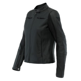 Dainese Razon 2 Lady Leather Jacket - Black