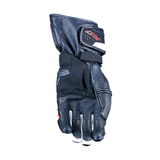 Five RFX-4 EVO Racing Gloves - Black/White/Red